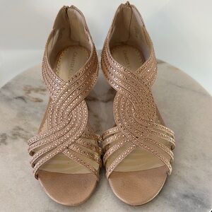 Elegant Glittery Sandals